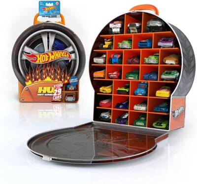 HOT WHEELS Araba Saklama Kutusu 29 Araç Kapasiteli