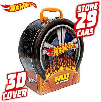 HOT WHEELS Araba Saklama Kutusu 29 Araç Kapasiteli - 4
