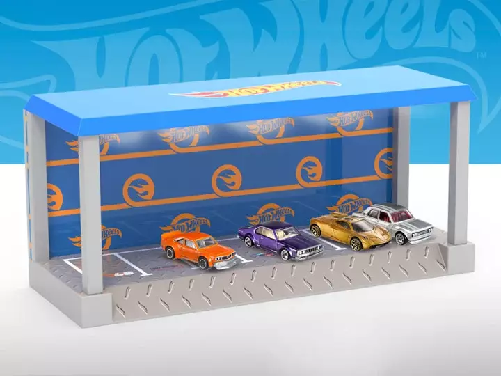 Hot Wheels Garage Display Case Light - 1