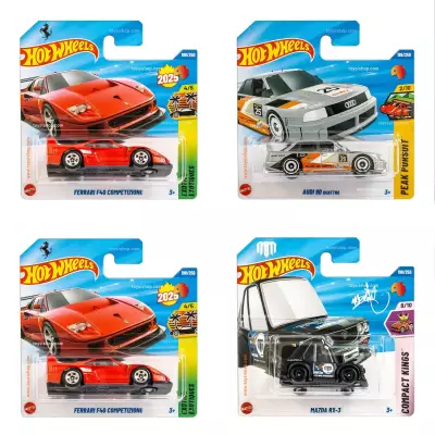 Hot Wheels Tekli Arabalar 2025 L Case - 72 Adetlik Kutu - 2
