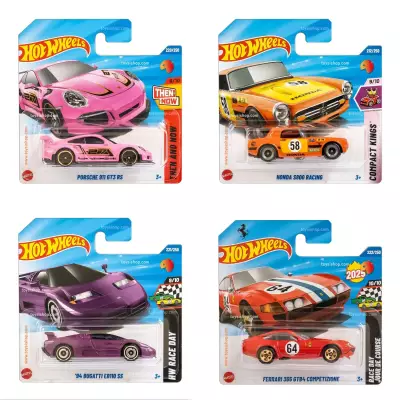 Hot Wheels Tekli Arabalar 2025 L Case - 72 Adetlik Kutu - 3