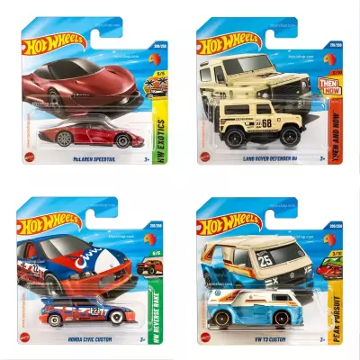Hot Wheels Tekli Arabalar 2025 L Case - 72 Adetlik Kutu - 4