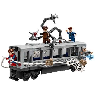 LEGO Marvel Örümcek Adam ile Doktor Oktopus Metro Sahnesi 76321 - 2