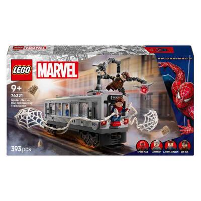 LEGO Marvel Örümcek Adam ile Doktor Oktopus Metro Sahnesi 76321 - 3