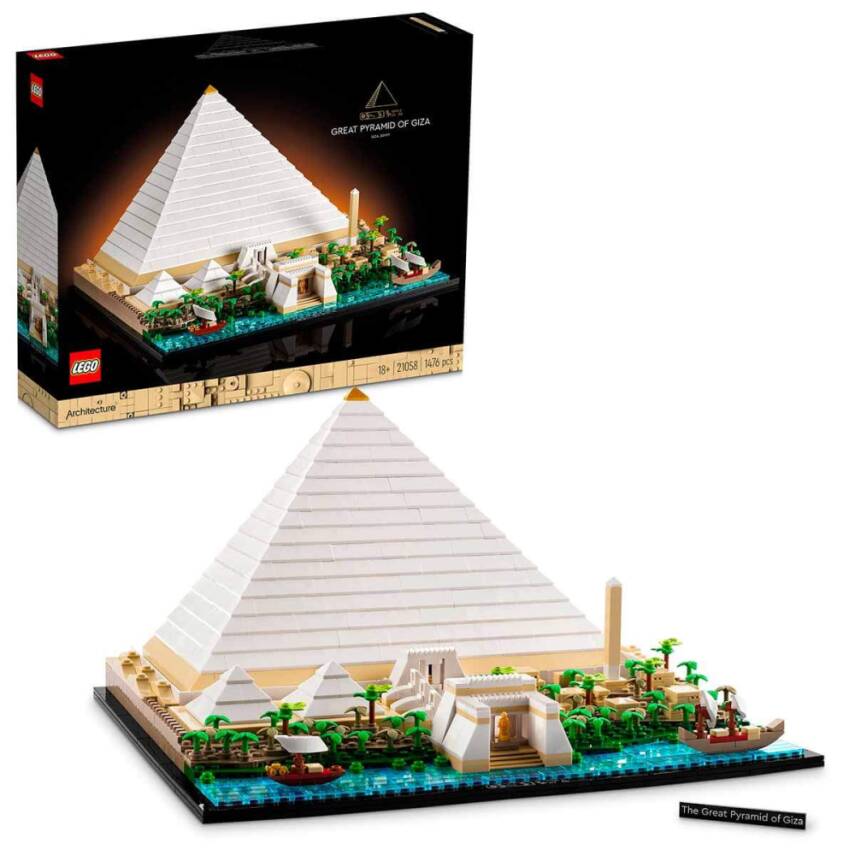 LEGO Architecture Mimari Simgeler Koleksiyonu: Keops Piramidi 21058 - 1