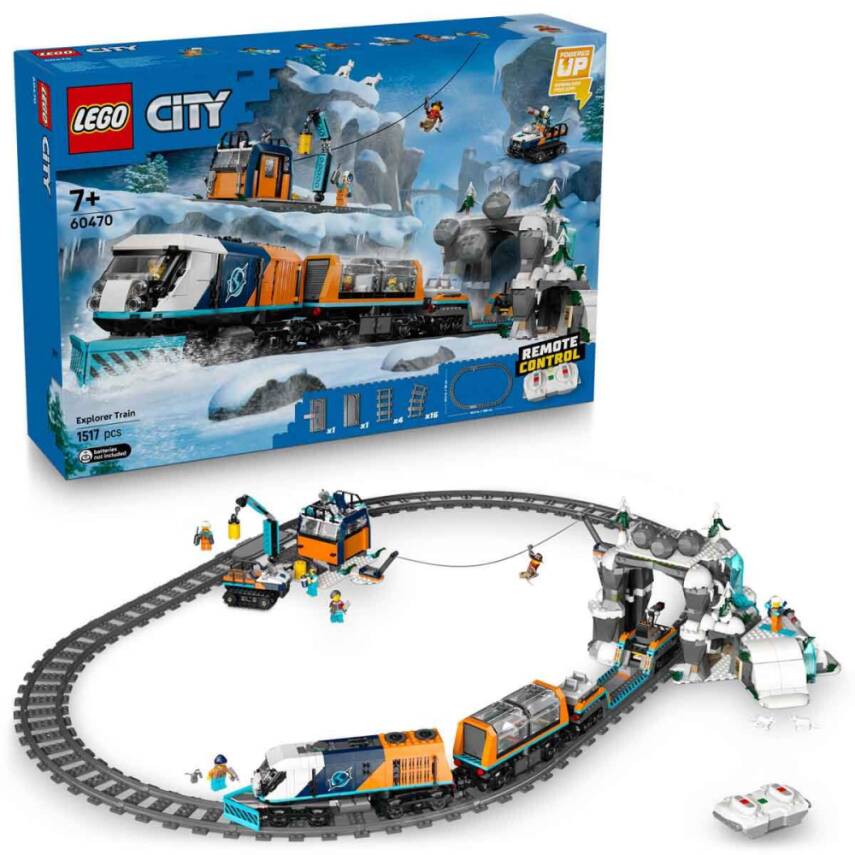 LEGO City Kaşiflerin Kuzey Kutbu Ekspres Treni (60470) - 1