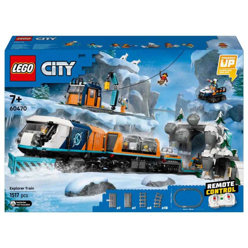 LEGO City Kaşiflerin Kuzey Kutbu Ekspres Treni (60470) - 3