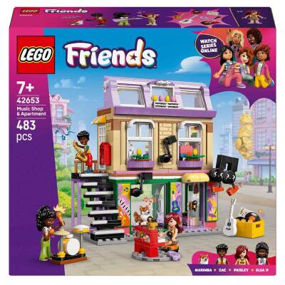 LEGO Friends Müzik Mağazası ve Daire 42653 - 3