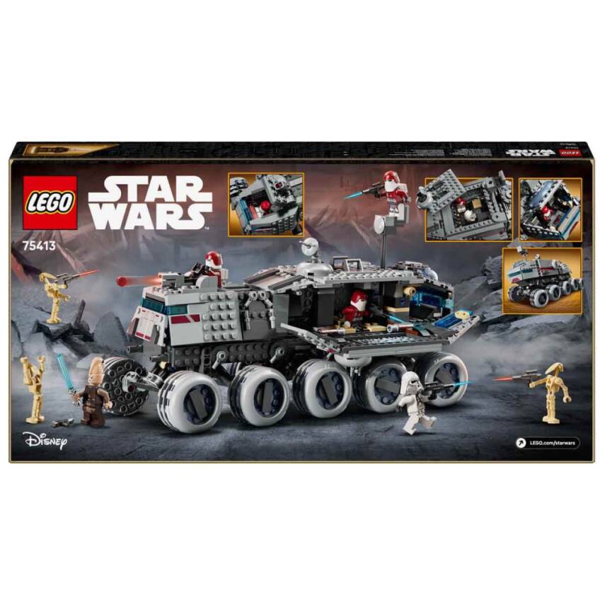 LEGO Star Wars: Klon Savaşları Cumhuriyet Juggernaut 75413 - 4