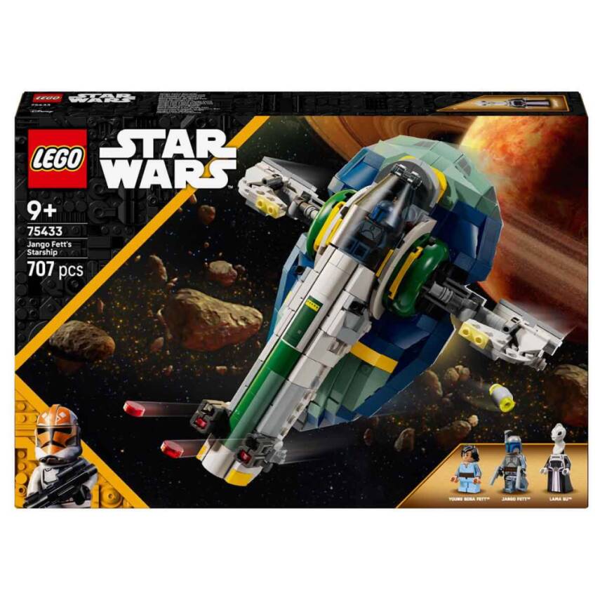 LEGO Star Wars: Klonların Saldırısı Jango Fett’in Starship’i 75433 - 3