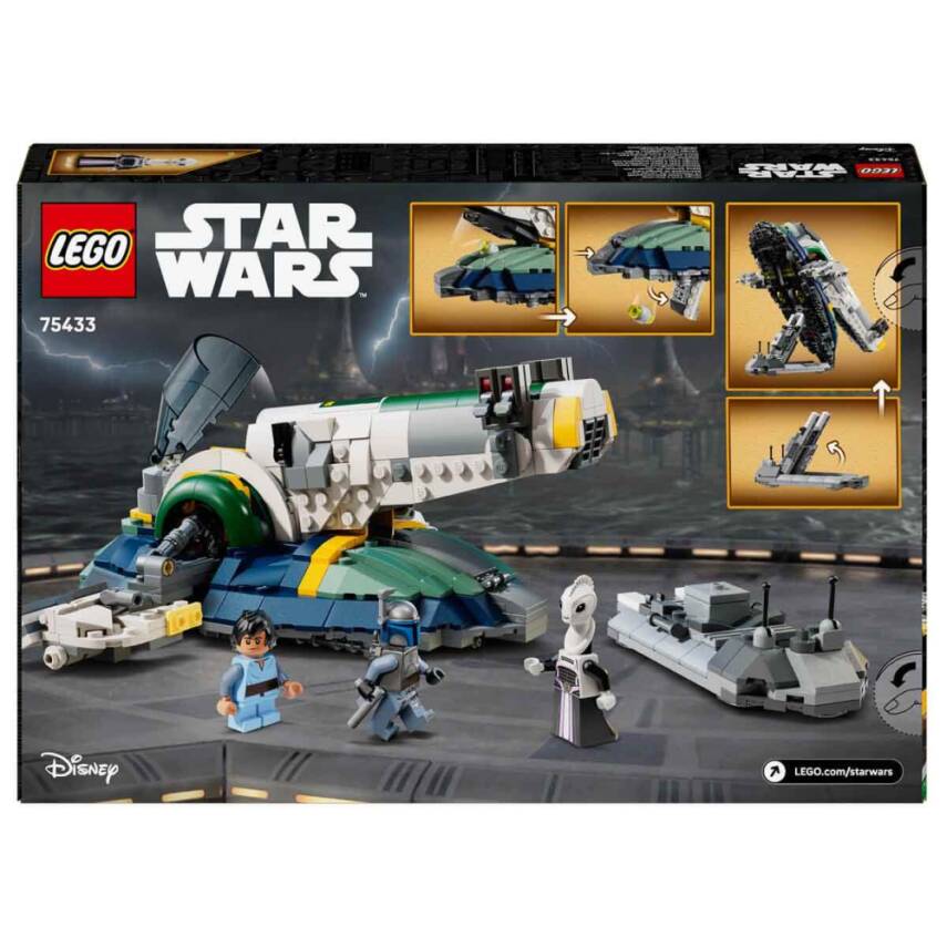 LEGO Star Wars: Klonların Saldırısı Jango Fett’in Starship’i 75433 - 4