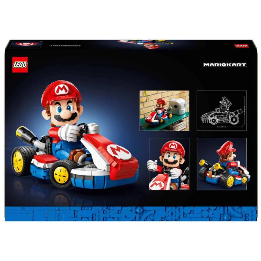 LEGO Super Mario: Mario Kart – Mario ve Standard Kart 72037 - 4
