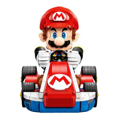 LEGO Super Mario: Mario Kart – Mario ve Standard Kart 72037 - 5