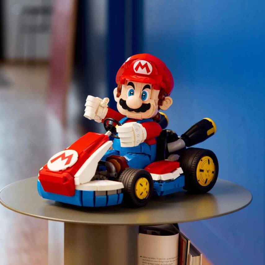 LEGO Super Mario: Mario Kart – Mario ve Standard Kart 72037 - 8