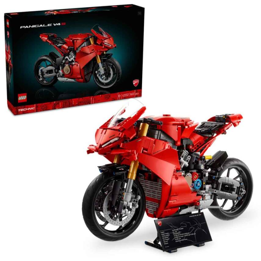 LEGO Technic Ducati Panigale V4 S Motosiklet (42202) - 1