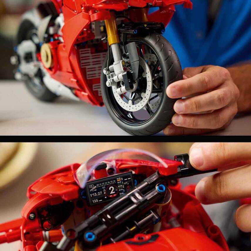 LEGO Technic Ducati Panigale V4 S Motosiklet (42202) - 8