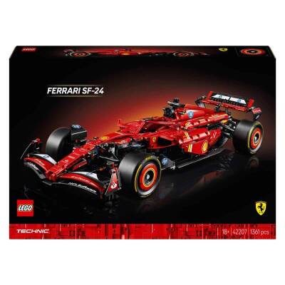 LEGO® Technic Ferrari SF-24 F1 Araba 42207 - 5