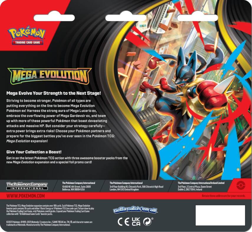 Mega Evolution 3 Pack Blister - 2