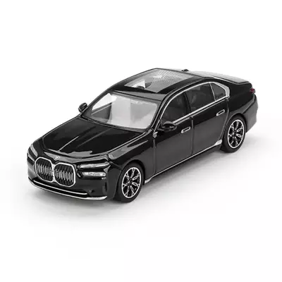 Mini GT 1/64 BMW i7 eDrive50 Black Sapphire