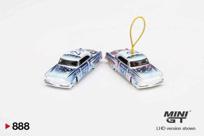 Mini GT 1/64 Lincoln Capri Christmas Hot Rod by Tim Sadchikov 2024 - 5