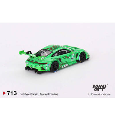 Mini GT 1/64 Porsche 911 GT3 R #80 GTD AO Racing 2023 IMSA Sebring 12 Hrs - 2