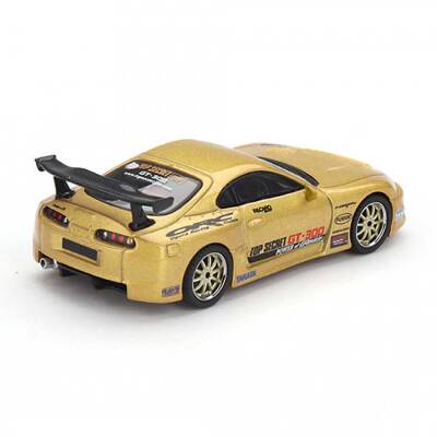 Mini GT 961 1/64 Toyota Supra (A80) Top Secret GT-300 Top Secret Gold - 2