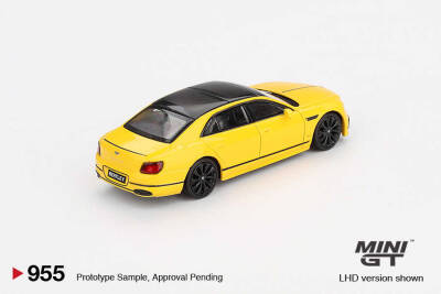Mini GT Bentley Flying Spur Monaco Yellow 955 - 2