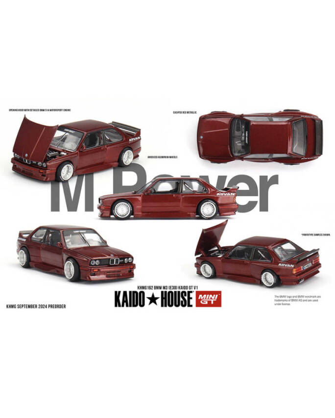 Mini GT Kaido Bmw M3 (E30) Kaido Gt V1 162 - 1