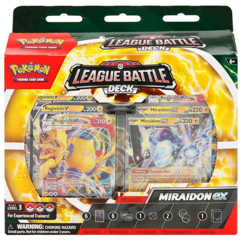 Pokemon League Battle Deck Miraidon Ex - 1