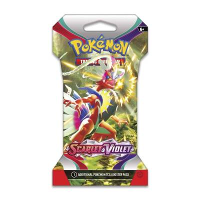 Pokemon Tcg Scarlet And Violet Sleeved Tek Booster Paket - 2