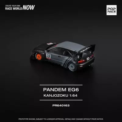 Pop Race 1/64 Pandem Civic Eg6 - 2