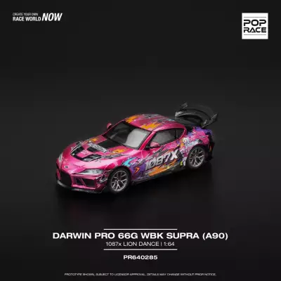 POP RACE TOYOTA SUPRA DARWIN PRO PR64 285