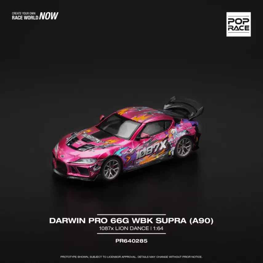 POP RACE TOYOTA SUPRA DARWIN PRO PR64 285 - 1