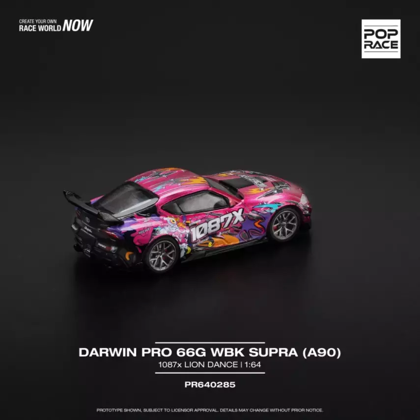 POP RACE TOYOTA SUPRA DARWIN PRO PR64 285 - 2