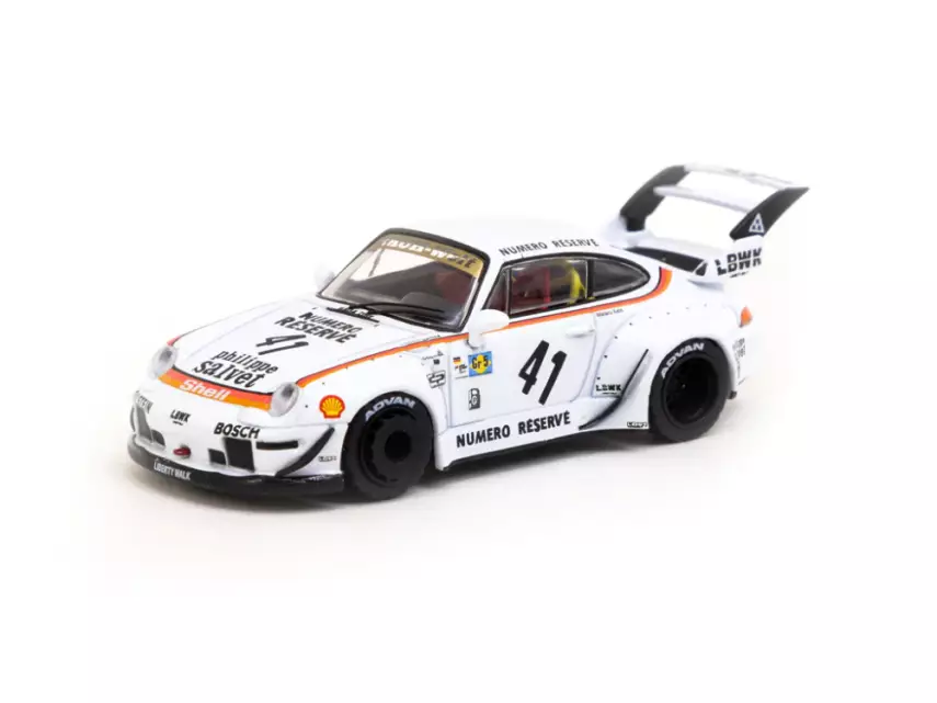 Tarmac Works 1/64 RWB 993 LBWK with Plastic Truck Packaging - 2