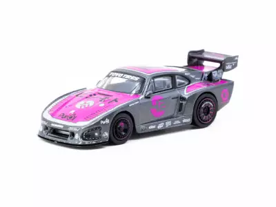 Tarmac Works X iXO Models 1/64 Bisimoto Porsche 935 K3V with