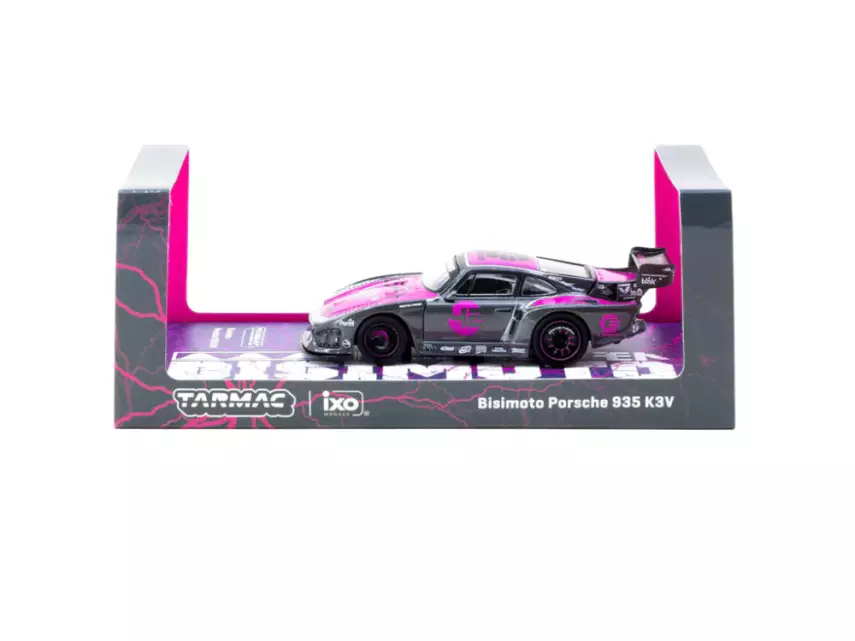 Tarmac Works X iXO Models 1/64 Bisimoto Porsche 935 K3V with - 3